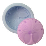 R0358 Handemade Silicone Soap Mold Food Grade Silicon Chocolate Mould Round Shape