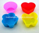 Custom Silicone Cake Mould/Silicone Muffin Baking Mould (hc-091)
