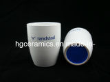 Laser Engraved Ceramic Mug, No Handle, Coffee Mug