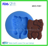 Hello-Kitty Pattern Silicone Fondant Mould for Cake Decoration