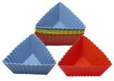 Silicone Triangle Cake Cup & Cake Mould &Bakeware FDA/LFGB (SY6609)
