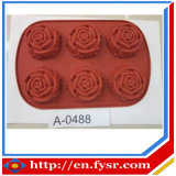 Silicone Cake Mould With Flowers Shape