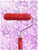 Painting Roller Paint Wall Households Decorative Liquid Wallpaper Flower Mould Patterned Paint Rollers Eg281t