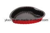 Kitchenware Red Heart Cake Pan with Non-Stick Coating