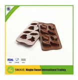 Leaf Shaped Silicone Jelly Candy Mold Chocolate Molds - 8pieces, Baking Mould, Bakeware Tools