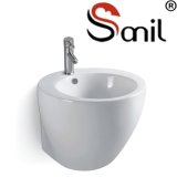 Round Shape Ceramic Hand Wash Wall Hung Sink (S9008)