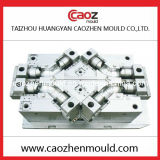4 Cavity Plastic Injection PVC Pipe Fitting Mould