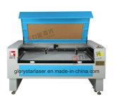 Double Heads Laser Cutting Machine for Woodwork, Paper, Leather, Cloth, Resin Materials