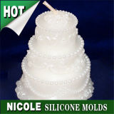 Nicole Decorative Cake Shape Silicone Candle Molds Lz0101