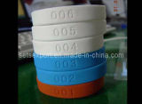 Laser Engraved Logo Silicone Wristbands Small Qty Save The Mould Charge