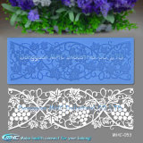 Grape Pattern Silicone Fondant Lace Mat for Countryside Style Cake