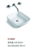 Luxury Bathroom Design Rectangular Washbasin (S1009)
