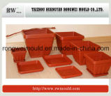 Best Sell Injection Square Flower Pot Mould with Base