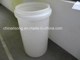 Chemical Grade Empty Plastic Barrels by PE Material Rotational Moulding
