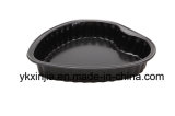 Kitchenware Carbon Steel Heart Cake Pan with Non-Stick Coating