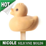 Cartoon Duck Silicone Popsicle Ice Cream Mold M0026