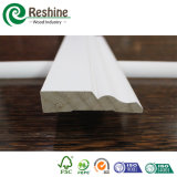 Wood Material White Gesso Primed Decorative Moulding
