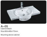 Bathroom Countertop Cabinet Washsink with CE Certificate