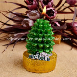Handmade Custom Christmas Pine Cone Shape Decorative Silicone Candle Mould