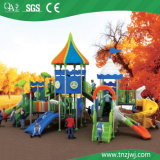 Castle Playing Slide Bright Color Kindergarten Slide