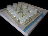 Plastic Architectural Scale Model of Project Proposal (JW-23)