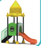 2015 Hot Selling Outdoor Playground Slide with GS and TUV Certificate (QQ14026-2)