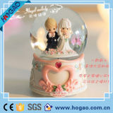 Prince Charming and Cinderella Wedding Snow Globe