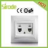 China Universal Wordwide Double Rj 45 Outlet Socket