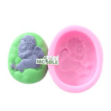 R1377 Sleeping Baby Angel Silicone Soap Moulds Decorative Silicon Molds