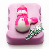 R0530 Nicole Handmade Silicone Soap Mold Wholesale for Christmas