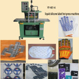 Silicone Label Logo Planting Making Machine for Garment Cloth Sock Hat Gloves