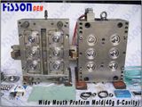 6-Cavity 40g Wide Mouth Jar Pet Preform Injection Mould