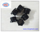 Black Plastic Round Part with ISO SGS