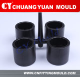 PE socket injection pipe fitting moulding