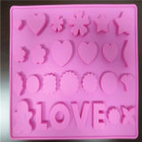 Various Cute Shapes Silicone Ice Cube Tray, Ice Mold