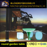 Rotational Moulding Garden Furniture PE Material LED Lighted Table