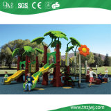 Tree Outdoor Playground Equipment Kids Plastic Slides