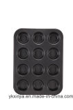 Kitchenware Custom Cake Pans, 12 Cup Muffin Pan, Carbon Steel Muffin Pan