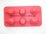6 Holes Silicone Cake Mold (WLS3027)