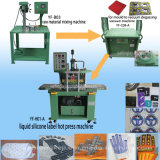 Adhesive Silicone Label Stamping Machine for Garment Cloth