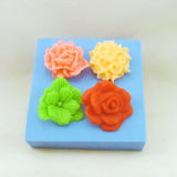 R03 91 Silicone Flower Soap Mold DIY Soap Molds