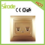 Alibaba China Wall Double Computer Switch Socket Outlet