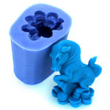 R1105 3D Animal Horse Shape Silicone Candle Mould