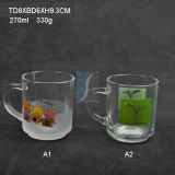 Hot Selling Coffee Glass Mug with Free Mold