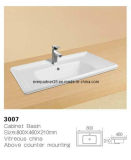 Bathroom Ceramic Porcelain Cabinet Washbasin with CE Approval