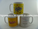 10oz Decal Printed Mug, 10oz Durham Mug Promotional Ceramic Mug