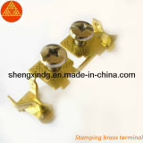 Copper Brass Electric Terminal Stamping Parts (SX052)