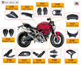 Carbon Fiber Motorcycle Parts for Ducati Monster 696