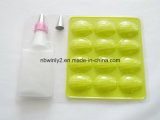 Silicone Cake Mold with Pastry Bag Set
