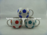 Ceramic Football Mug of Word Cup Image. Football Mug